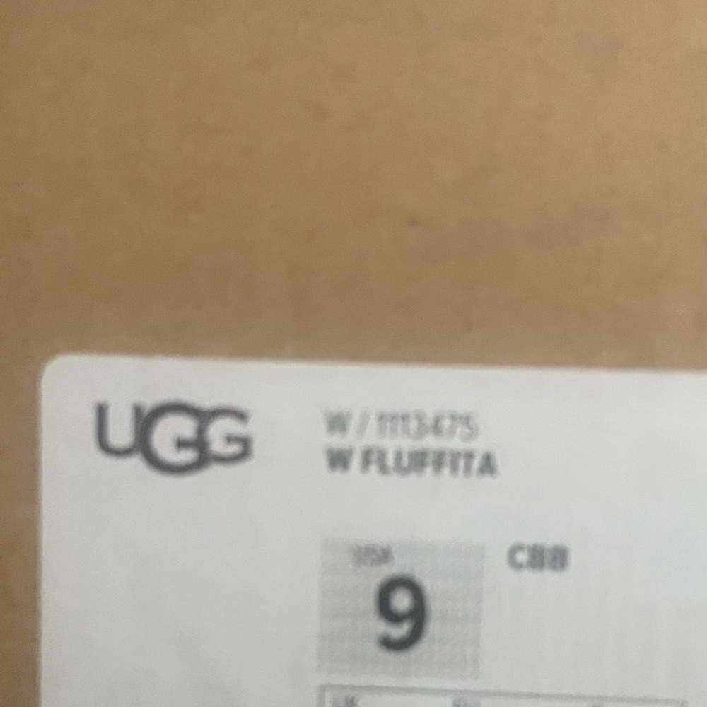 UGG Fluffita Slide Sandals- Gray - Picture 4 of 4